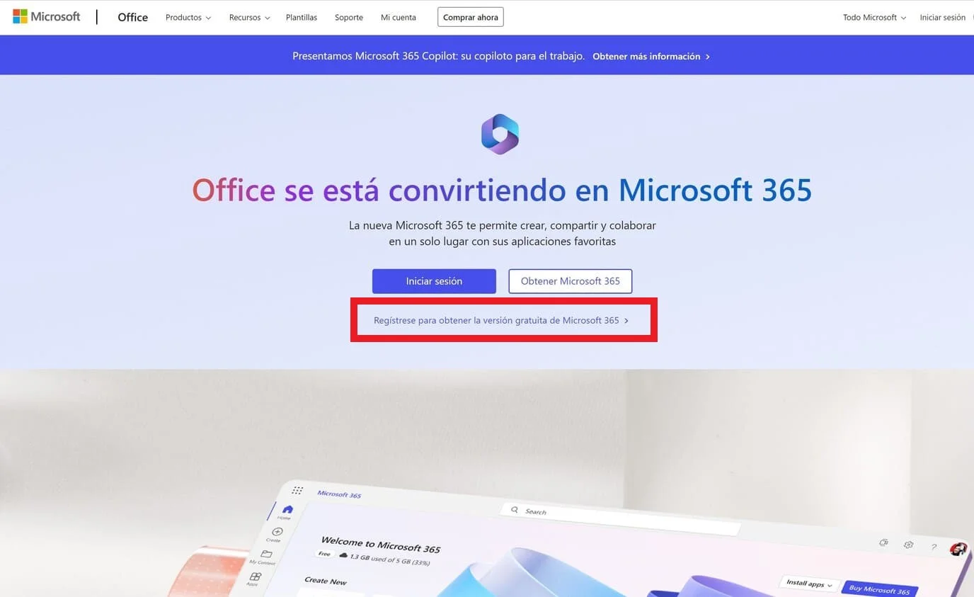 microsoft excel gratis registro