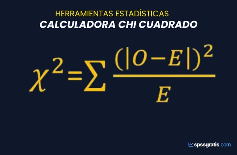 CALCULADORA CHI CUADRADO